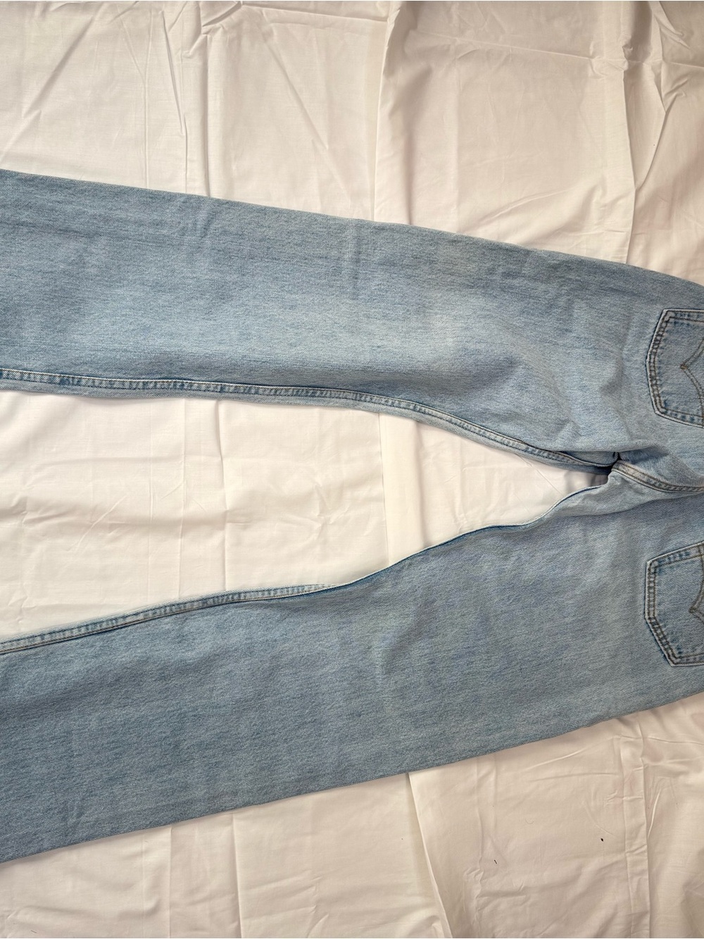 Levi's Light Blue Straight Men's Jeans - Picture 2 of 2